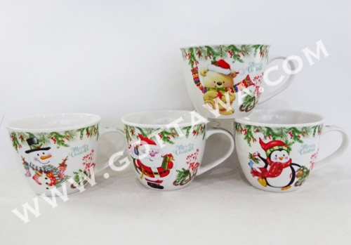 15oz new bone china mug, bulk packing