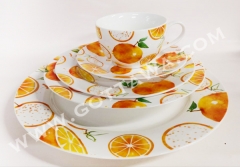 20pcs new bone china dinner set, 1set/color box