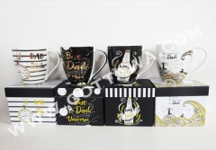 18oz new bone china mug with gift box