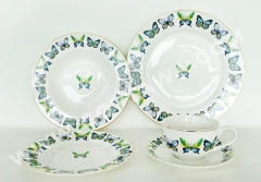 20pcs new bone china dinner set, 1set/color box