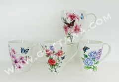 13oz new bone china mug, bulk packing