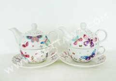 new bone china tea for one, 1set/gift box