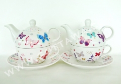 new bone china tea for one, 1set/gift box