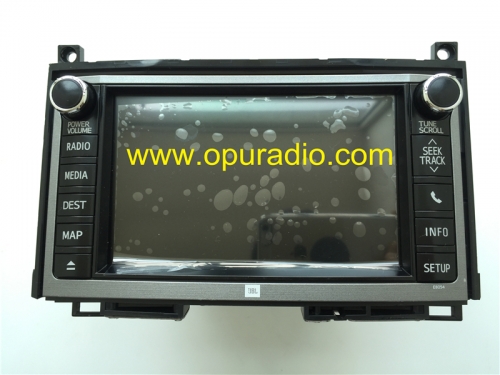 FUJITSU TEN 86107-0T040 Navigation DVD 138000-1890C101 pour 2012-2015 Toyota VENZA E8054 JBL Système de sons HDD GPS voiture Radio Multimédia MAP Camé