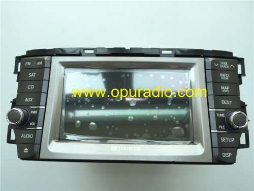 86120-07150 DENSO DW468100-0637 Navigationsradio für 2011-2012 Toyota Avalon Limited Basis XLS CD-Wechsler AUX-Audiotelefon KARTE Stimme GPS mit