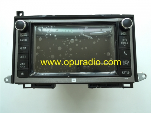 Fujitsu Ten 86107-0T020 86107-0T030 86107-0T011 86107-0T012 JBL Radio E7042 E7038 HDD Navigation Media MAP voice APPS Phone Bluetooth for 2012-2014