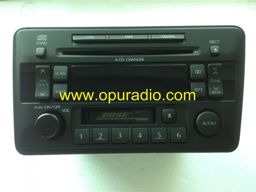 Nissan 28188 5W700 5W800 6 cambiador de CD Clarion PN-2457N 286-9289-12 CR060 CR110 para sistemas de sonido de radio de automóvil NISSAN BOSE