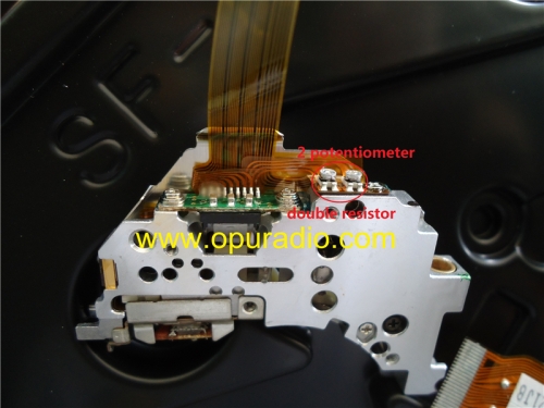 SF-HD4 Doppelwiderstand 2 Potentiometer Laser Pickup für BMW MK4 CCC Navi Mercedes Audi Harman Becker SAAB Toyota VW MFD2 Auto DVD Navigation 5 Stück