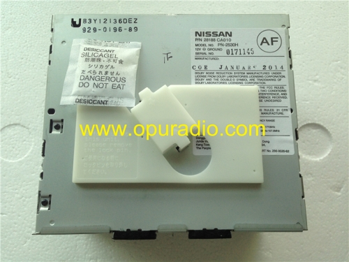 100% nagelneu Nissan 28188 CA010 Clarion PN-2530H 6 CD-Wechsler-Kopfeinheit für Murano 2003-2006 6Cyl 3.5L AM-FM CD-Kassettenspieler BOSE-Sounds
