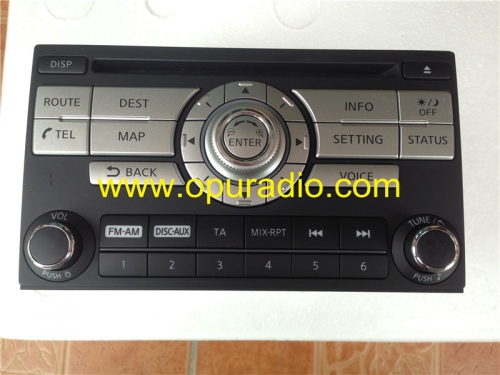 Nissan 25915 CS82B Modelo NAU-M8410EUA CONT ASSY-IT MASTER Clarion CD Navigation Unidad HDD GPS MAP TEL para radio de automóvil Nissan Infiniti