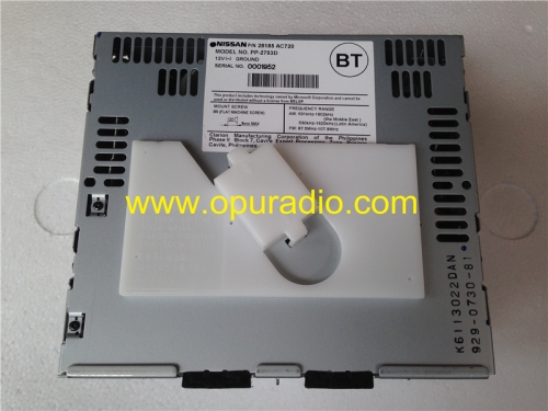 NISSAN 28185 AC720 Clarion PP-2753D 6 CD-Wechsler für Infiniti G35 V35 02-07 Bose Radio Middle East