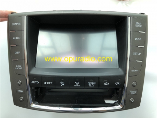 TOYOTA 86431-53331 53330 86805-60131 53241 DENSO Display écran tactile pour 2010-2012 Lexus IS250 IS350 IS-F HDD navigation voiture audio Téléphone CA