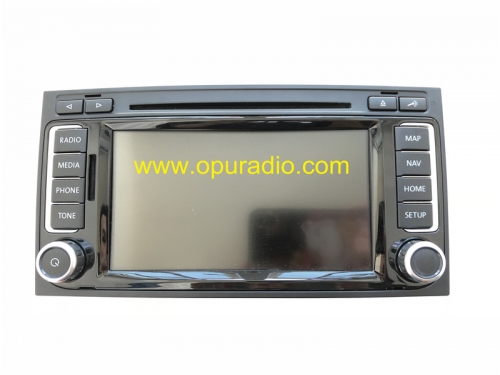 CONTINENTAL RNS510 SSD LED Autoradio Navigation Téléphone Bluetooth CARTE pour VW T5 Multivan Caravelle Touareg Media Decode