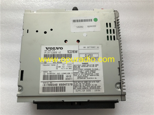 Lecteur CD Mitsubishi 1CD16W ECU ASSY 30732668 pour autoradio Volvo V50 2004-2007