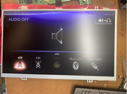 Pantalla de monitor de pantalla Panasonic de 12 pulgadas para Toyota Land Cruiser Lexus LS460 LX570 2016-2018 entretenimiento de asiento trasero de te