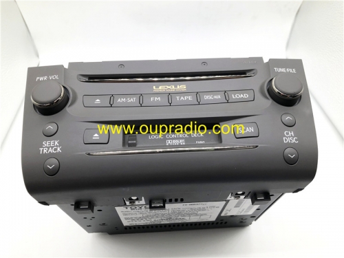 TOYOTA 86120-30F90 30A80 Pioneer 6CD reproductor de radio de coche para 2008 2009 Lexus GS350 GS430 GS450H GS460 P6869 Cassette