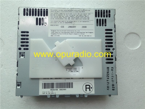 Mecanismo de cambio de CD Nissan Clarion 6 con MP3 para Nissan 350Z Maxima Murano Infiniti G35 2005-2006 M35 M45 2006-2007 radio de coche con función