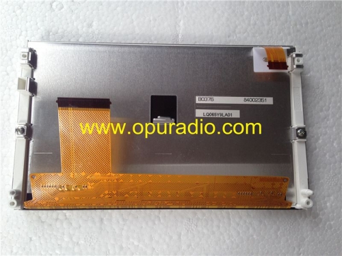 Sharp LQ065Y9LA01 LCD Display screen LQ065Y9LA02 monitor for BMW E60 E61 E63 E64 E91 E92 E93 CIC MID AL9053 65-10479Z01-B car audio radio Navigation