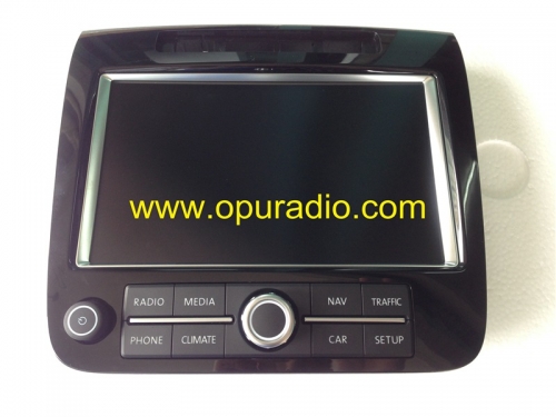 Alpine Anzeigeeinheit 7P6 919 603 Navi MMI Touch Monitor für Volkswagen VW Touareg NF RNS850 2012-2014 Pheaton Auto DVD Navigation