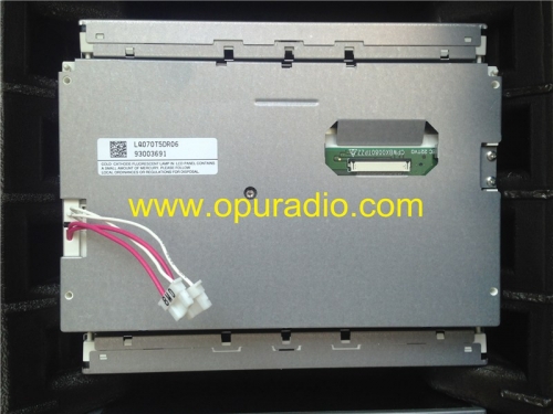 Scharfer LQ070T5DR02 LQ070T5DR06 LCD-Monitor 7-Zoll-Bildschirm für Audi MMI High 2G A3 A4 A5 A6 4F 2005 Becker A8 Q7 Auto-Audio OEM Radio Navigation G