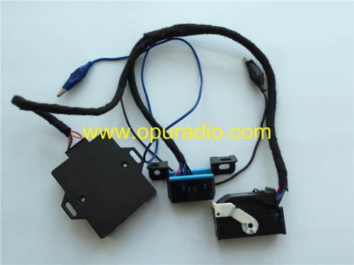 Faisceau de câblage avec connecteur OBD d'émulateur pour l'alimentation sur banc Systèmes Ford SYNC3 SYNC2 Écran de test de navigation automobile Linc