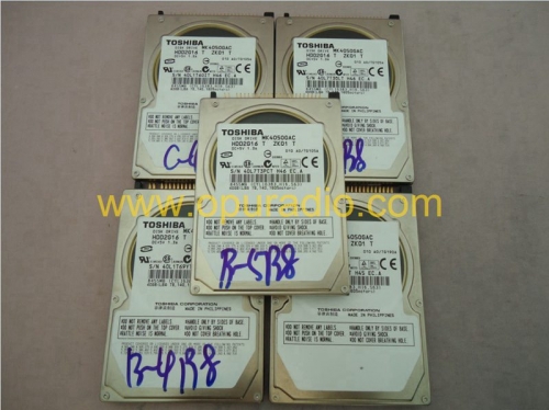 Toshiba MK4050GAC Disk Drive HDD2G16 40GB For Mercedes-benz Ford GM GMC Chevy Cadillac Lincoln Audi VW Toyota Porsche PCM3.1