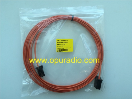 MOST2626-4M Longitud 4M Cable de fibra óptica para Audi MMI BMW BOSCH Amplificador Cambiador de DVD radio del coche BOSE Harman Becker