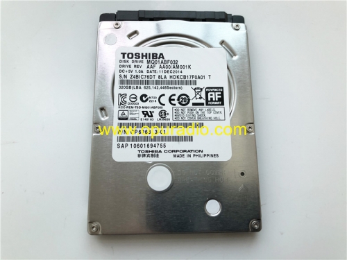 TOSHIBA MQ01ABF032 320GB DISK DRIVE for Mercedes W222 S-Class W213 E-Class BMW NBT EVO Head Unit Harman