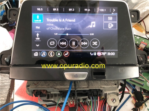 Testeur de câblage avec émulateur pour 2019 2020 Cadillac XT4 Info 3.5 3.0 Carplay de navigation de voiture