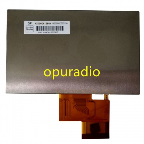 HX050QH12B01 Pantalla LCD de 5 PULGADAS 050-DM403-12R Panel LCD para piezas de navegación para automóviles