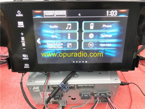 Verdrahtungstester für 2016-2018 Honda Civic Navigationsdisplay Touchscreen Radio Power on Bench