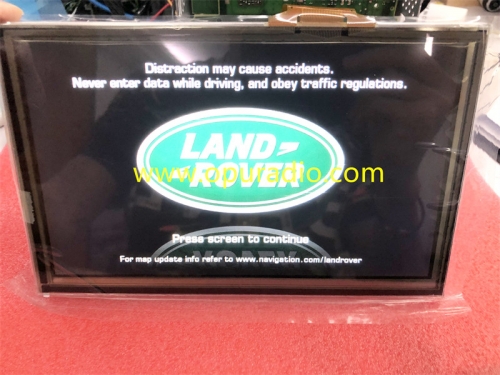 Panneau d&#39;écran tactile capacitif pour 2013-2016 Land Rover Range Rover Sport EVOQUE L494 L405 JUGUAR MK4 BOSCH NAVI