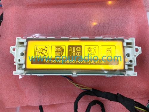 9658083380 Screen for 2006 Peugeot 207 307 Car INFO Display Multifunction