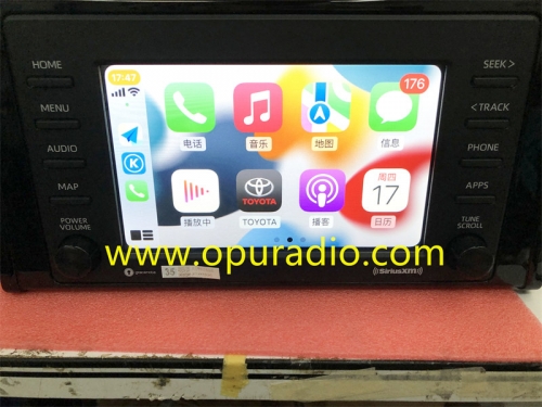 86140-0R350 PIONEER RADIO POUR 2019-2021 TOYOTA RAV4 ÉCRAN TACTILE NAVIGATION ENTUNE 3.0 CARPLAY