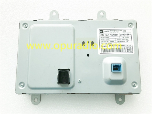 GM 20935264 Pantalla táctil de 8 pulgadas para 2010-2013 Buick Lacrosse Car Navigation HDD