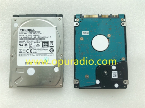 TOSHIBA MQ01AAD032C 320GB pour Mercedes W213 W222 HARMAN NTG5.5 NTG6 voiture Nav