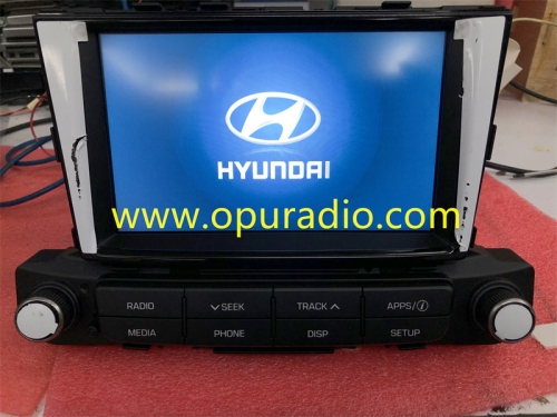 96160J0100URD 2018-2020 HYUNDAI ACCENT 7-Zoll-TOUCHSCREEN-CARPLAY