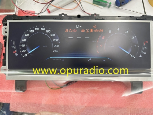 LAM123G032B moniteur d&#39;affichage LCD pour compteur de vitesse complet de groupe d&#39;instruments de voiture Citroen Peugeot