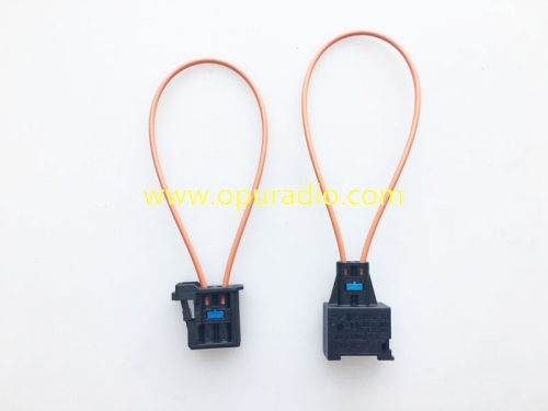 Weiblicher Mann MOST Optical Fiber Cable Loop Connector Diagnosegerät Tool Navigationssysteme für VW Audi BMW Mercedes Benz 1set