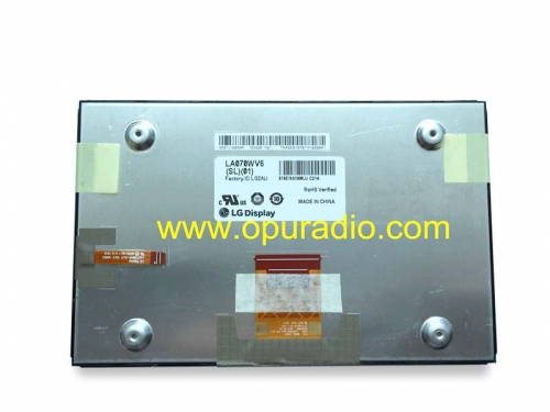 Pantalla LG LA070WV6 (SL) (01) SL01 Pantalla LCD para Mercedes GM radio del coche Navegación GPS CD Reproductor DVD MAPA SAT NAV
