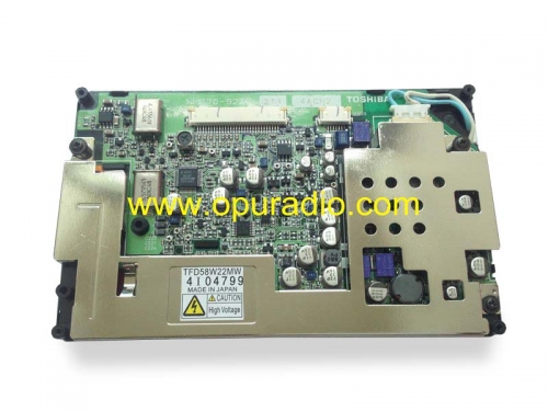TFD58W22MW TFD58W23MW TOSHIBA Display NMP70-9227 Écran LCD pour autoradio Porshce GPS audio Caterpillar 320D Hitachi ZX-3