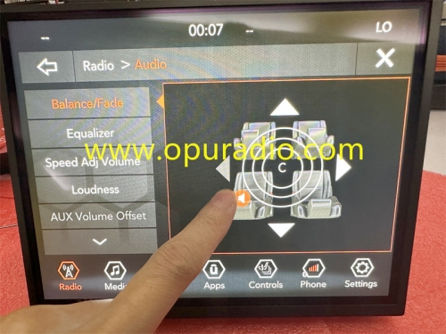 C084XAT01.0 Pantalla LCD de 8,4 pulgadas para navegación Jeep Dodge Navigator Uconnect 4 y 4C RAM 2018-2022