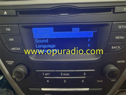Mobis M3330 Truly Display IPS2N2235 IPS2N2270 Color azul para KIA Hyundai Car Radio Media AM FM
