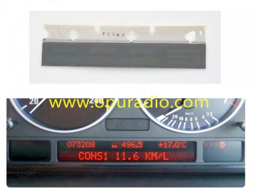 BMW X5 E53 E38 E39 (-2003) instrument LCD affichage groupe tableau de bord Pixel réparation compteur de vitesse