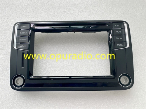 Botón frontal para 5C0035200 MIB2 DISCOVER RADIO PARA 16-19 VW Jetta Passat B8 Tiguan Golf GTI