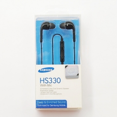 HEADPHONE ORIGINAL WITH PACKAGE SAMSUNG HS330 BLACK