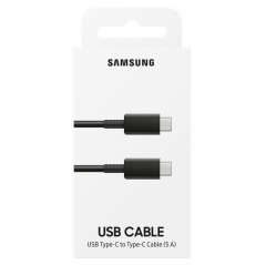 CABLE TYPE-C A TYPE-C SUPERCHARGER 5A ORIGINAL PACKAGE FOR SAMSUNG BLACK
