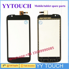 Black Panel For Fly iq4413 Touch Screen Digitizer External Glass Sensor Screen Replacement Free Shipping