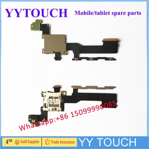 NEW Genuine For HTC ONE M9 Power On Off Button Volume SIM Card Holder Flex Cable