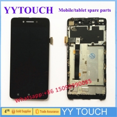 For 5.0" Lenovo S90 LCD Display Touch Screen Digitizer Assembly With Frame S90-T